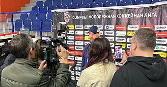 Открытая тренировка «Толпара» для СМИ перед плей-офф МХЛ