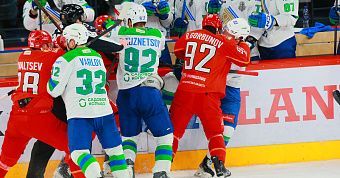 «Салават Юлаев» уступил «Автомобилисту» в первом матче серии «Салават Юлаев» уступил «Автомобилисту» в первом матче серии