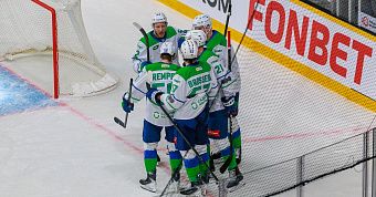 «Салават Юлаев» в Череповце обыграл «Северсталь» «Салават Юлаев» в Череповце обыграл «Северсталь»