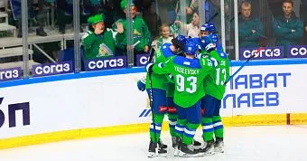 «Салават Юлаев» победил «Адмирал», Сучков оформил дубль «Салават Юлаев» победил «Адмирал», Сучков оформил дубль